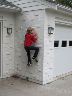 boy climbing